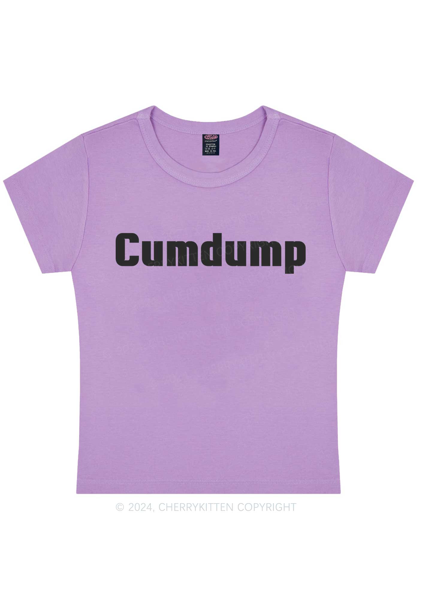 Cxmdump Y2K Baby Tee Cherrykitten