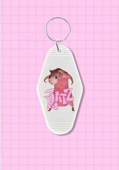 Pink Ratz 1Pc Y2K Rhombus Keychain Cherrykitten