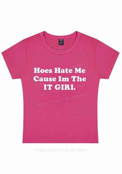 Curvy The IT Girl Y2K Baby Tee Cherrykitten