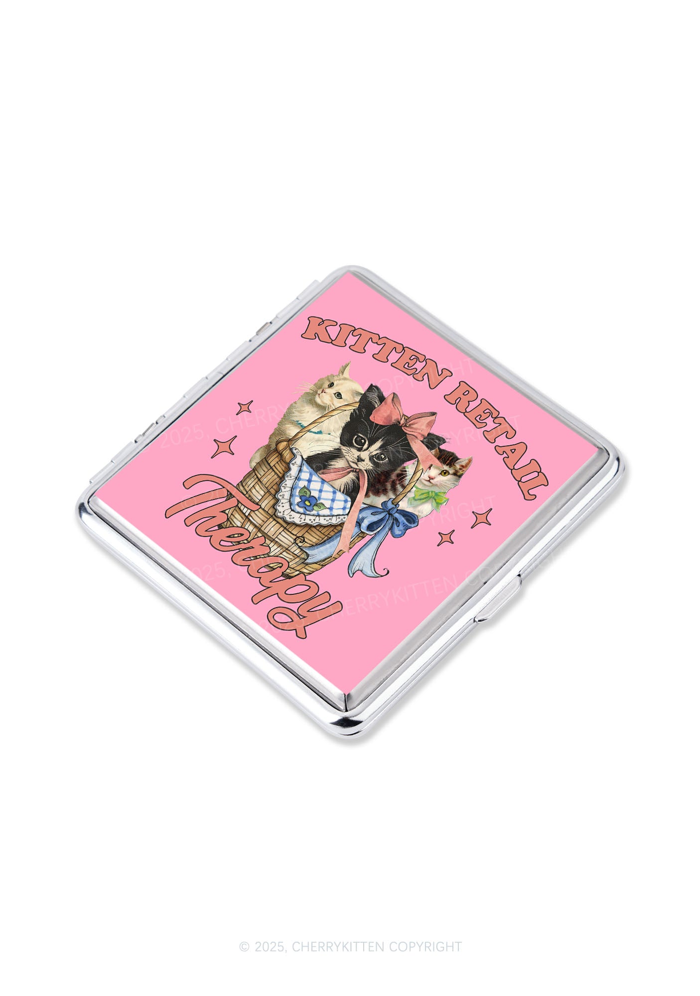 Kitten Retail Therapy Y2K Cigarette Case Cherrykitten