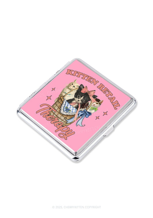 Kitten Retail Therapy Y2K Cigarette Case Cherrykitten