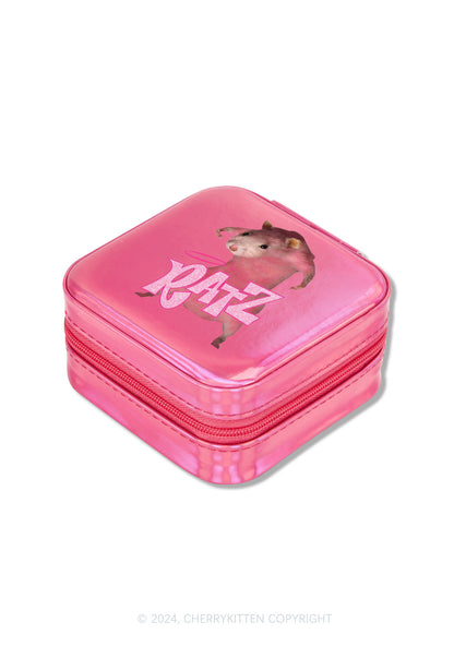 Pink Ratz Y2K Portable Jewelry Box Cherrykitten