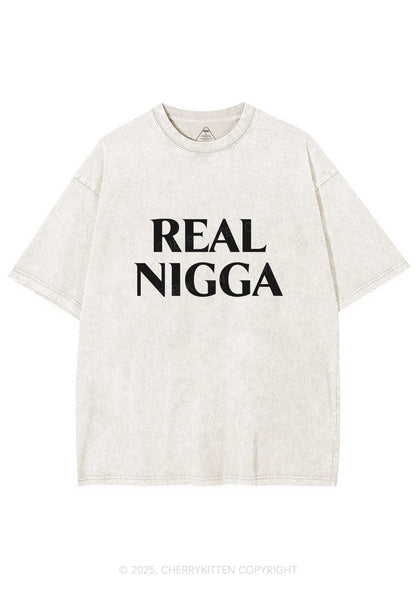 Real Nigga Y2K Washed Tee Cherrykitten