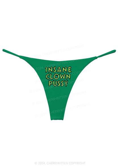 Insane Clown Puxxy Y2K Bikini String Thong Cherrykitten