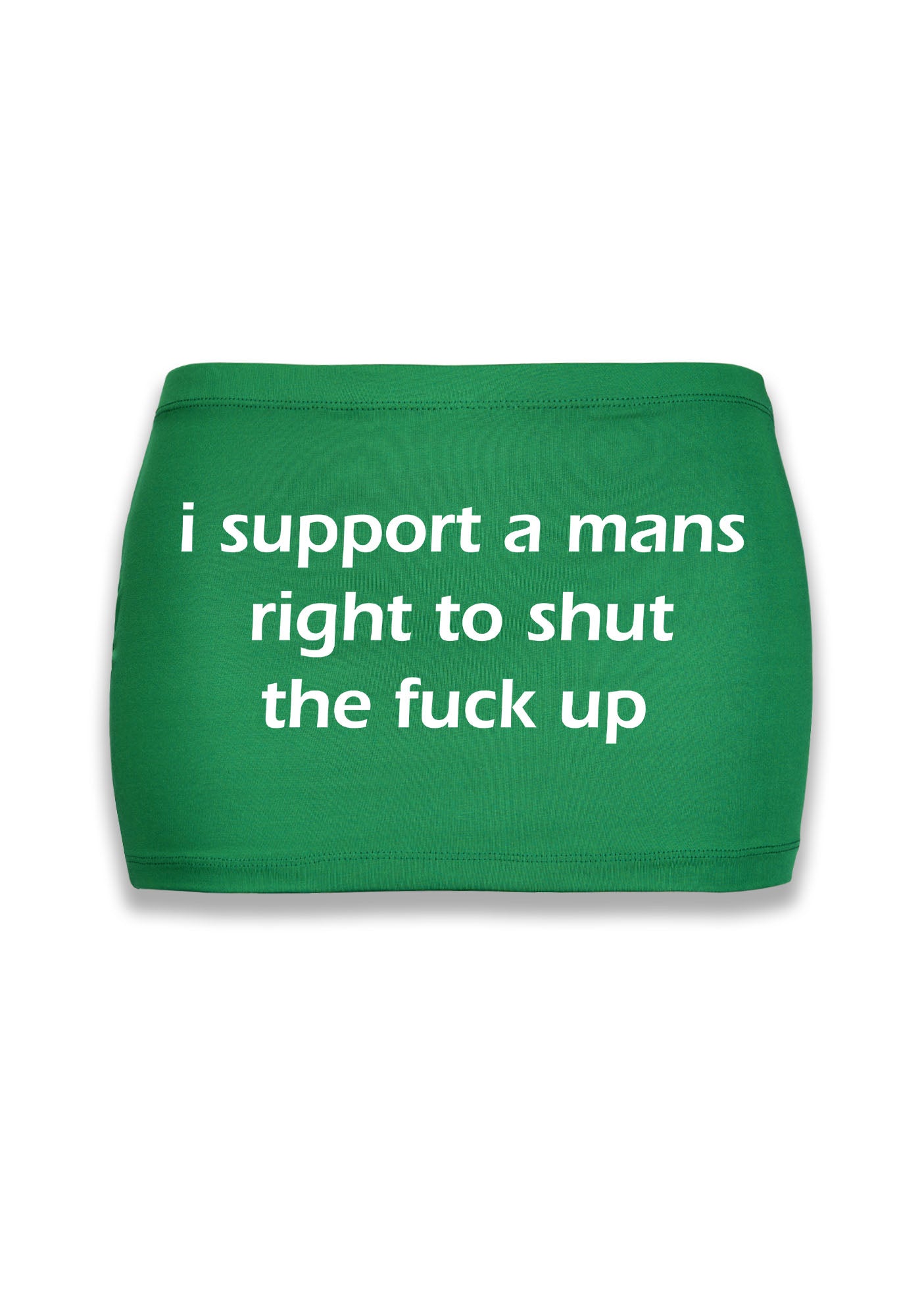 I Support A Mans Right Y2K Mini Hip Skirt Cherrykitten