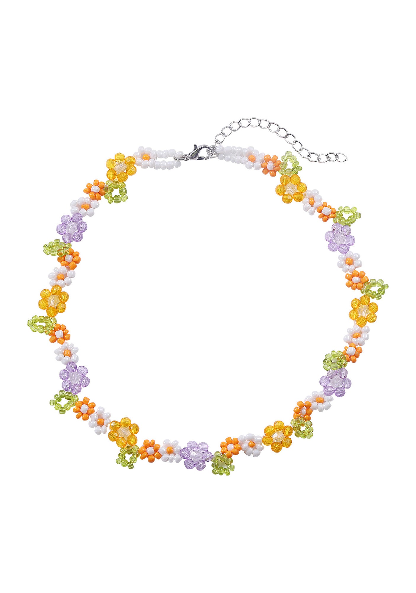 Pastoral Style Daisy Y2K Necklace&Bracelet Set Cherrykitten