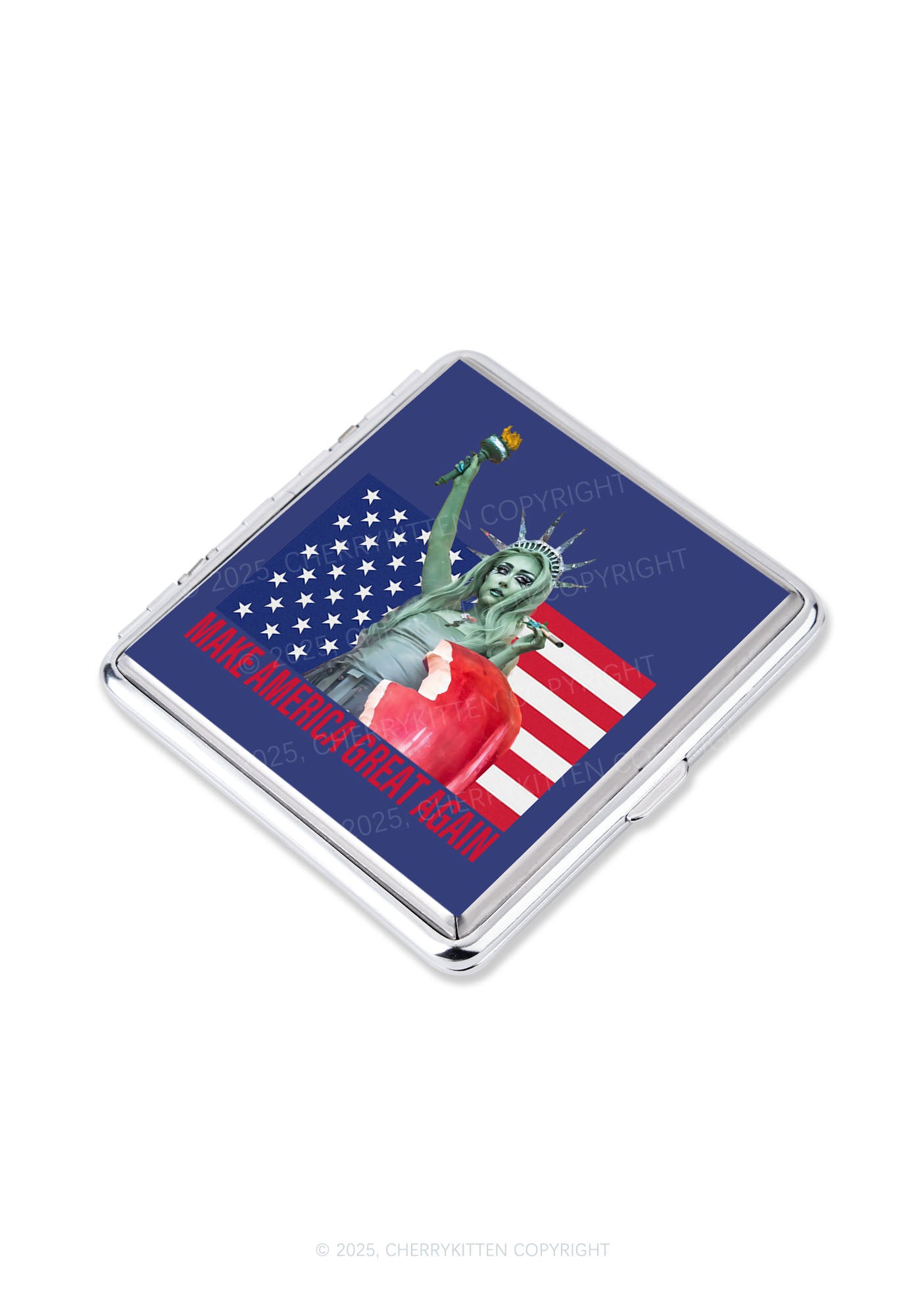 CR Make America Great Y2K Cigarette Case Cherrykitten