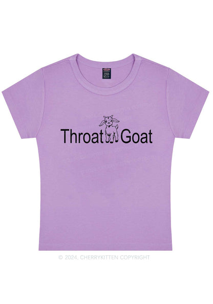 Throat Goat Y2K Baby Tee Cherrykitten