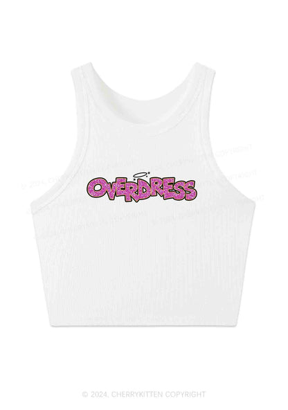 Overdress Y2K Crop Tank Top Cherrykitten