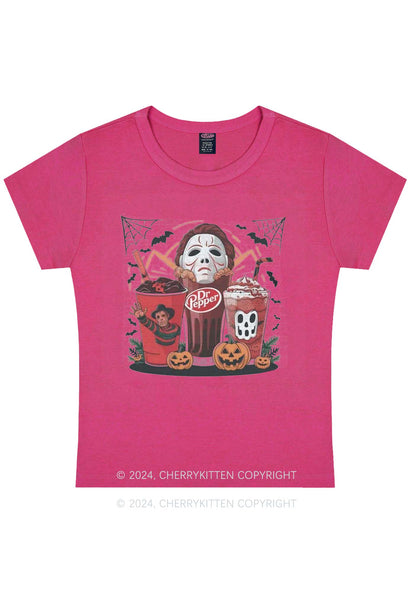 Halloween Coke Y2K Baby Tee Cherrykitten