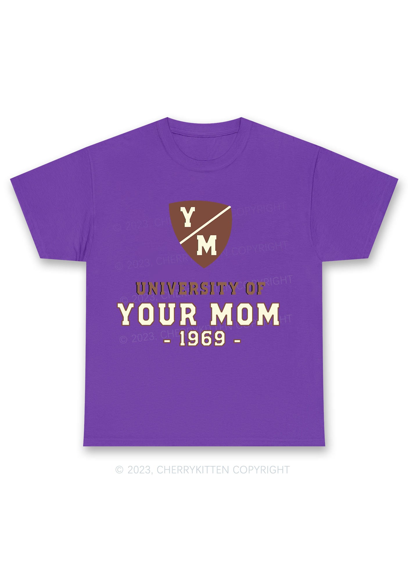 University Of Your Mom 1969 Chunky Shirt Cherrykitten