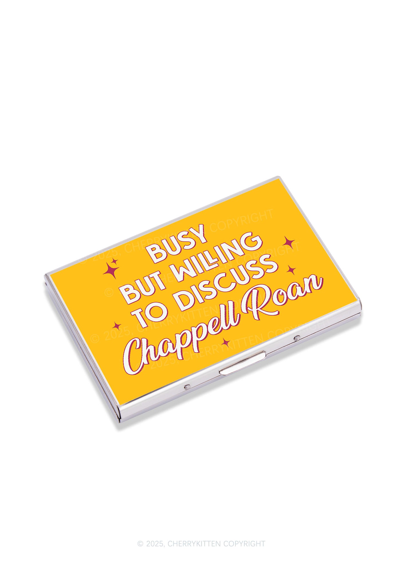 Busy But Willing To Discuss Y2K Mirror Cigarette Case Cherrykitten