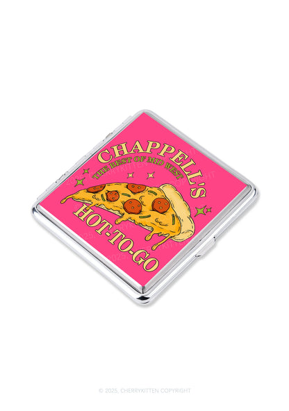 Hot To Go Pizza Y2K Cigarette Case Cherrykitten