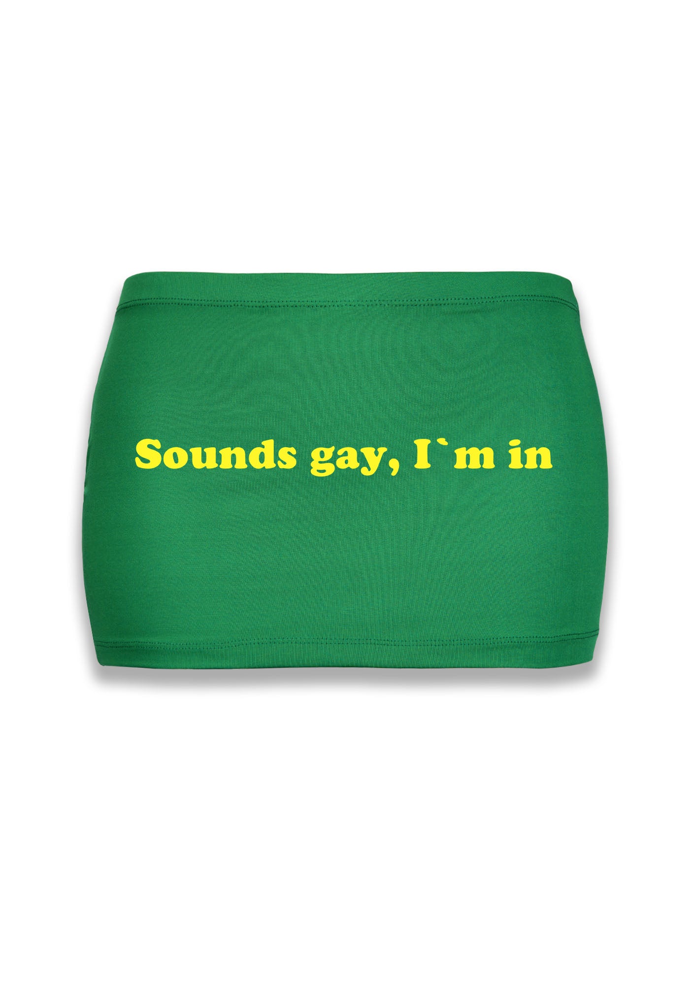 Sounds Gay Y2K Mini Hip Skirt Cherrykitten