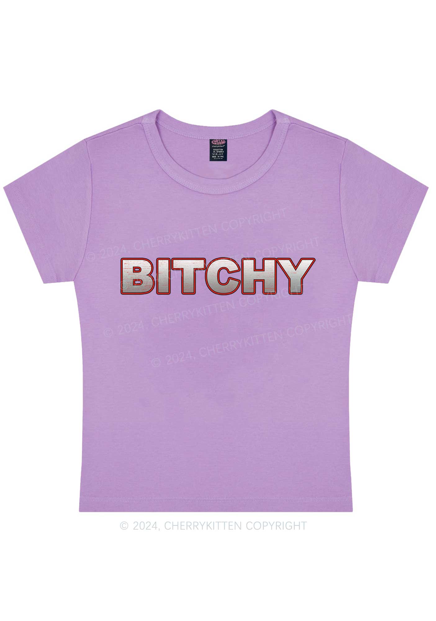 Bxxchy Y2K Baby Tee Cherrykitten