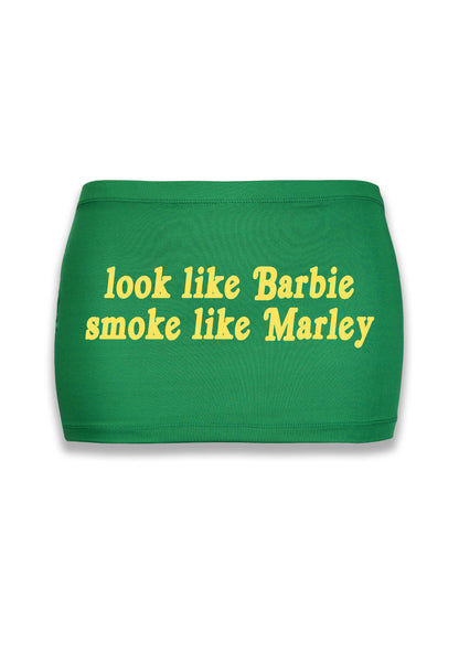 Smoke Like Marley Y2K Mini Hip Skirt Cherrykitten