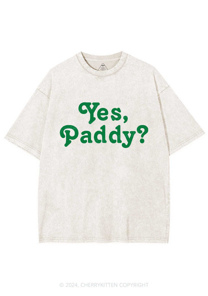 Yes Paddy St Patricks Y2K Washed Tee Cherrykitten