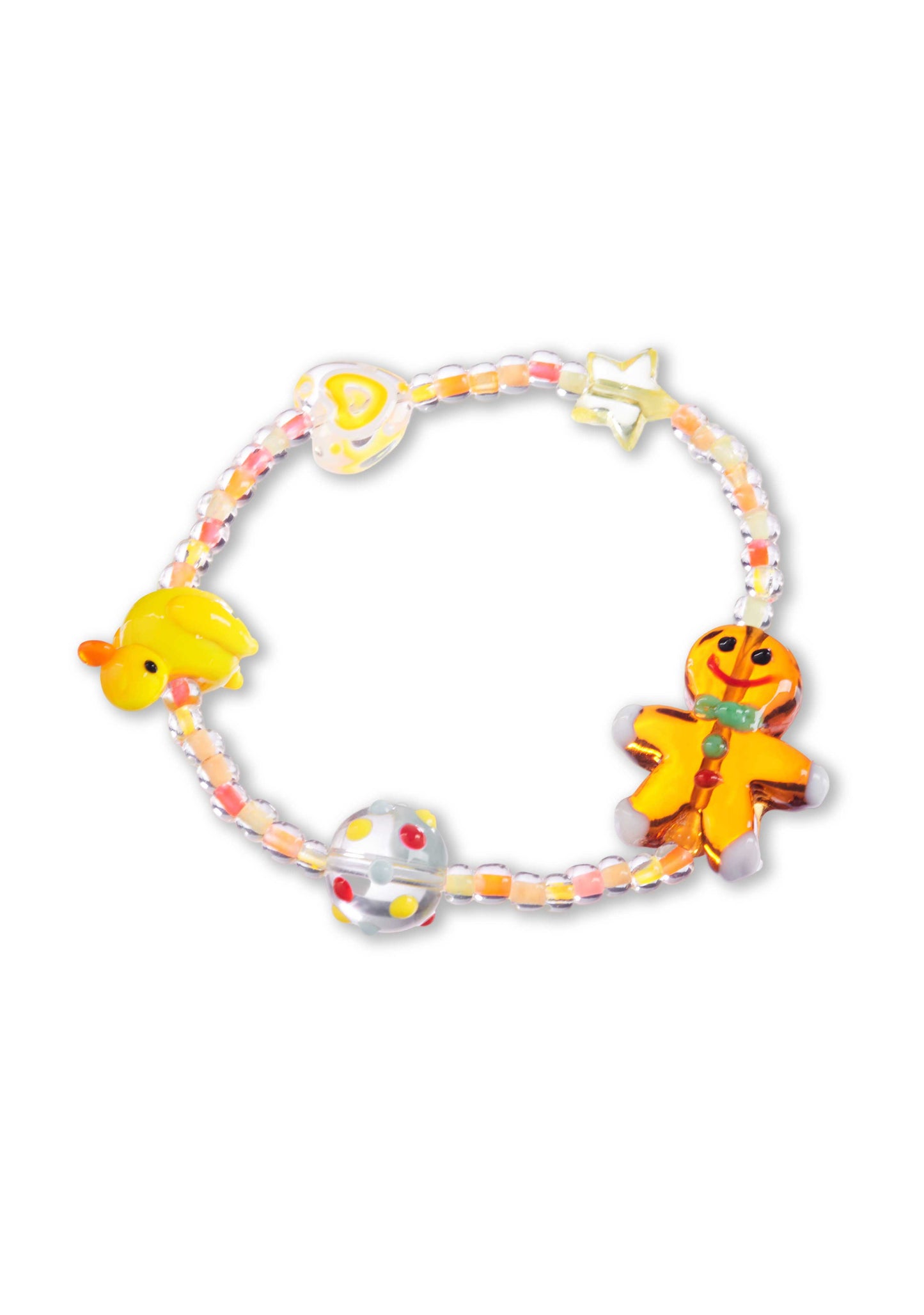 Duck Gingerbread Man Y2K Bracelet Cherrykitten