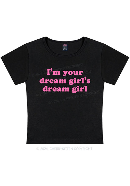 Dream Girl Y2K Baby Tee Cherrykitten