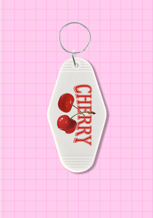 Red Cherry 1Pc Y2K Rhombus Keychain Cherrykitten