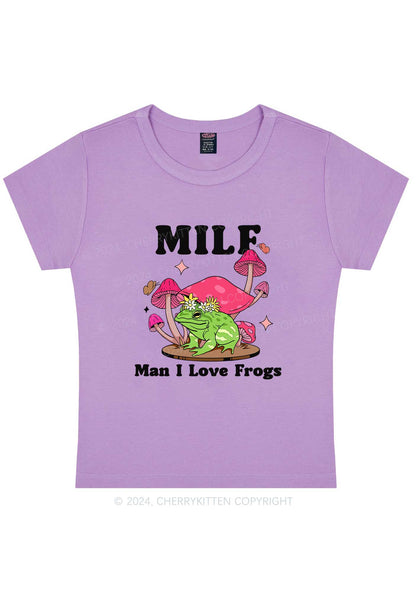 Curvy Mxxf Frog Y2K Baby Tee Cherrykitten