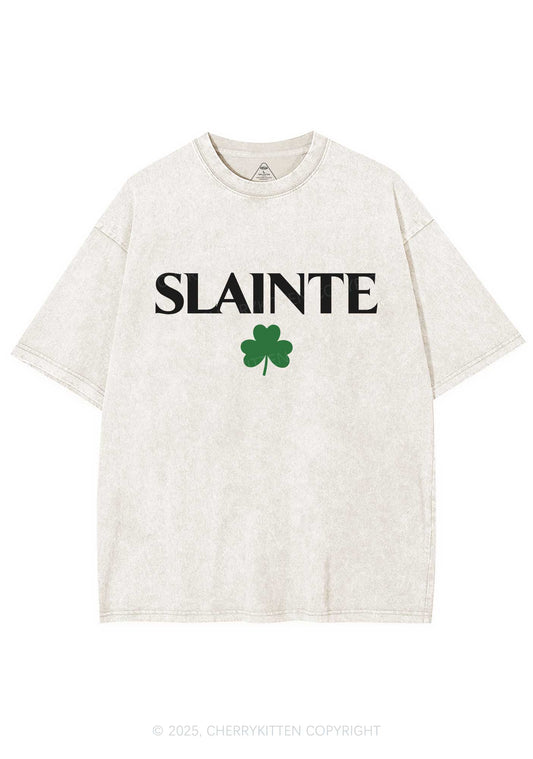 Slainte St Patricks St Patricks Y2K Washed Tee Cherrykitten