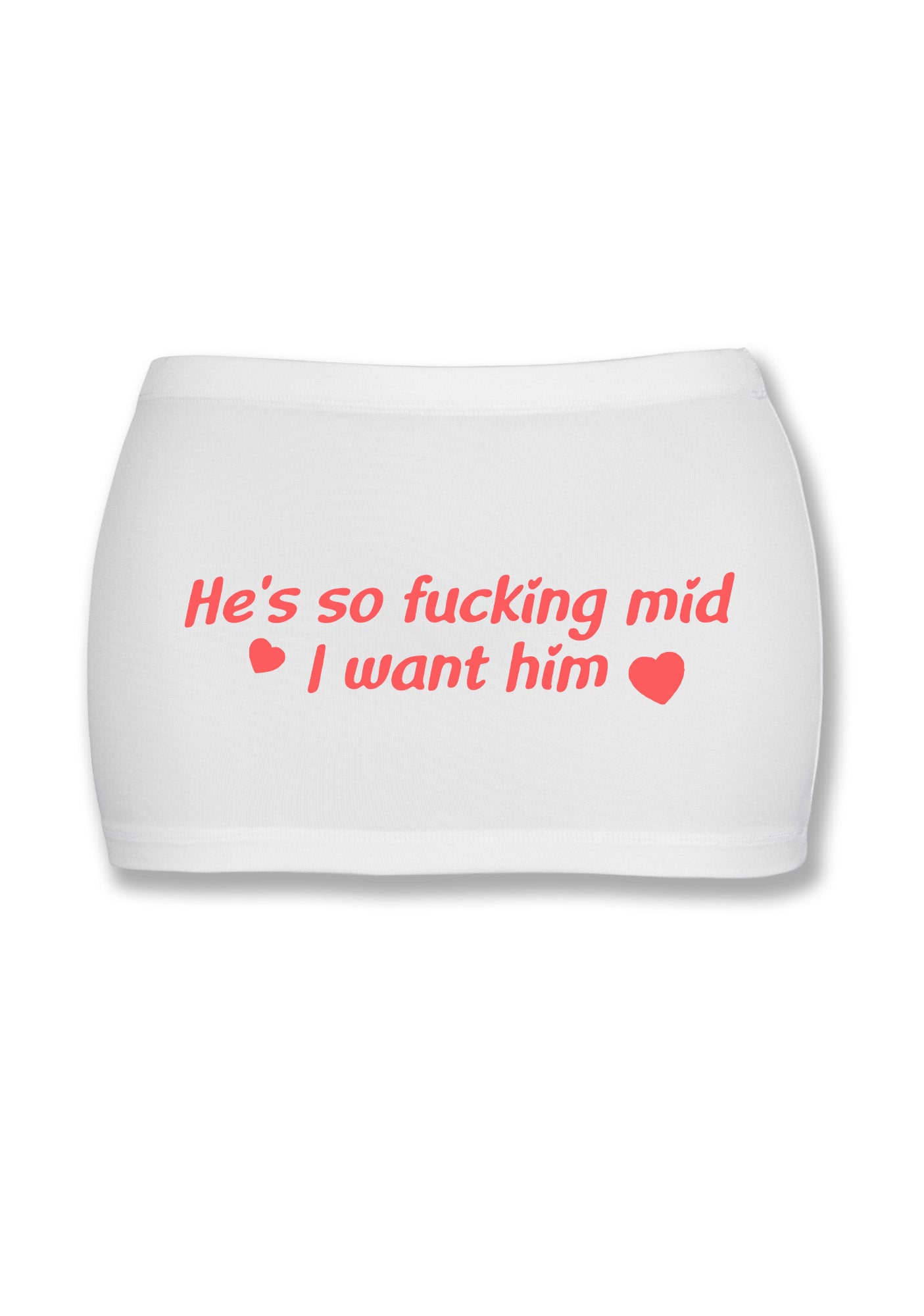 I Want Him Y2K Mini Hip Skirt Cherrykitten