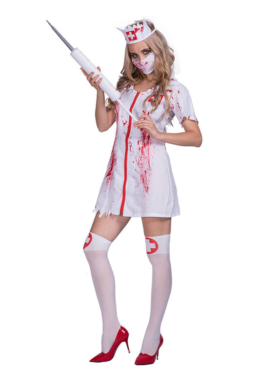 Halloween Nurse Y2K Cosplay Costume