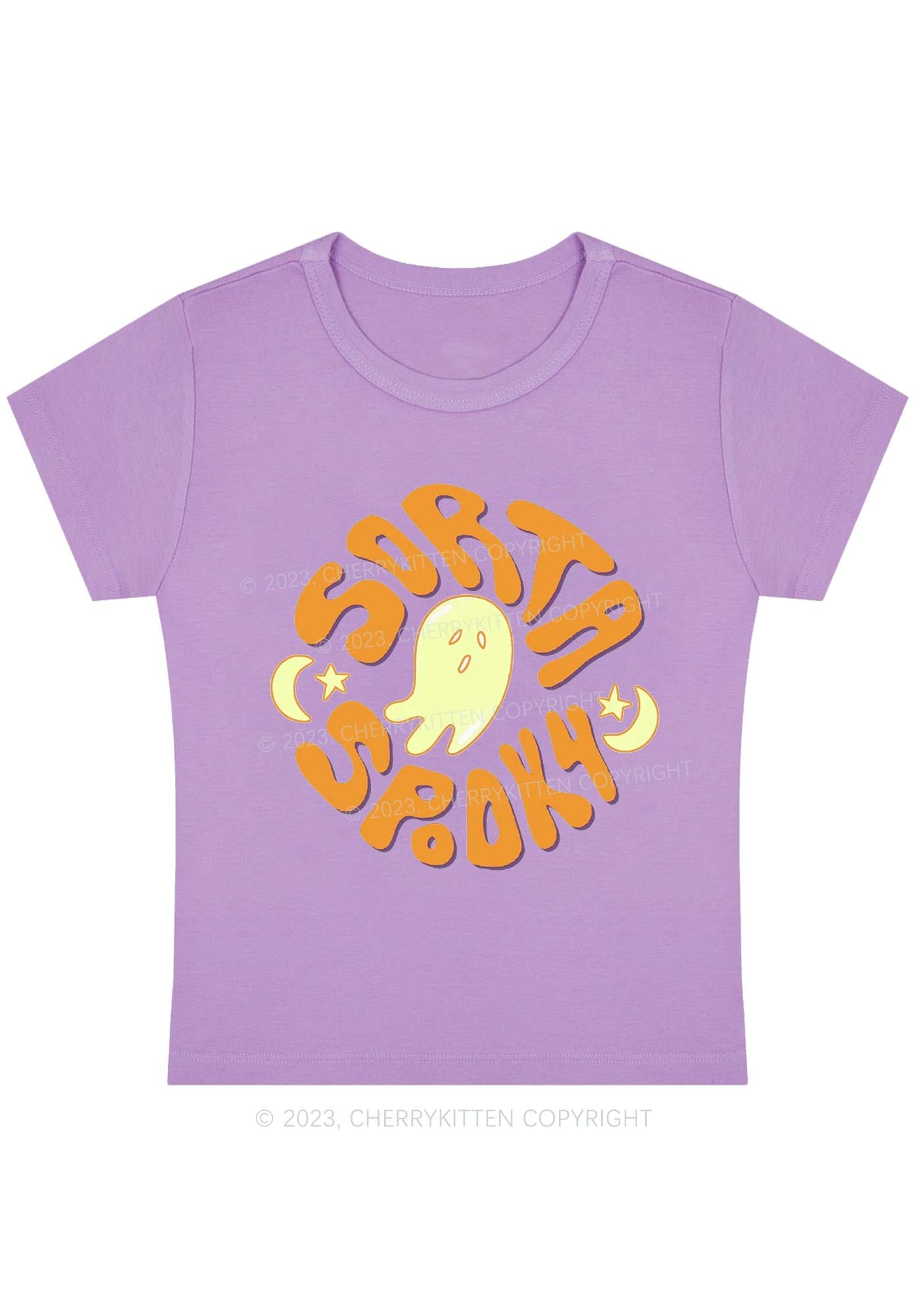 Halloween Sorta Spooky Baby Tee Cherrykitten