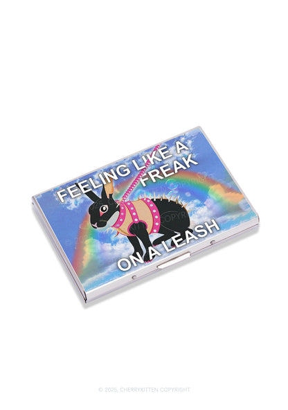 Freak On A Leash Y2K Mirror Cigarette Case Cherrykitten