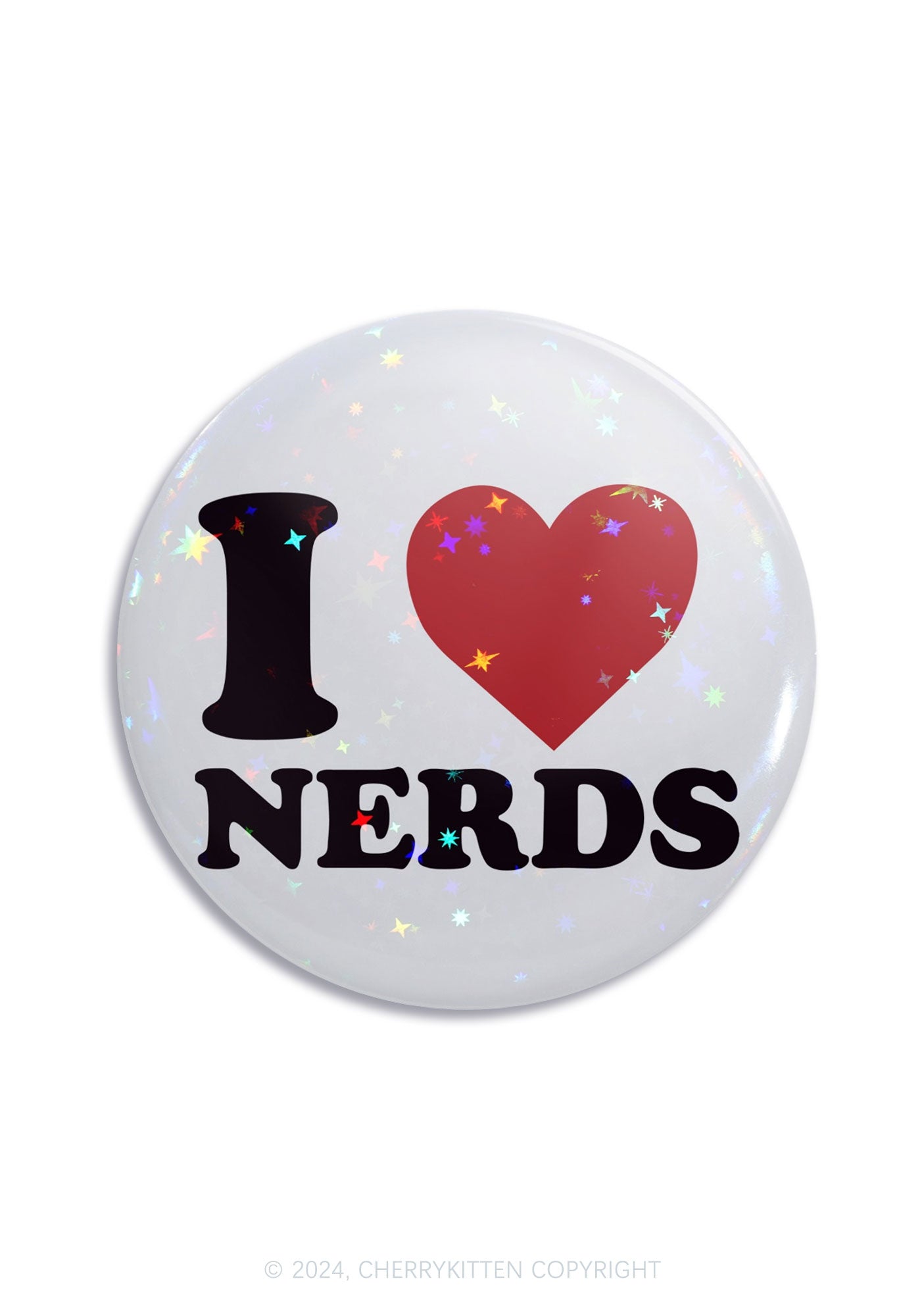 I Love Nerds 1Pc Y2K Pin Cherrykitten