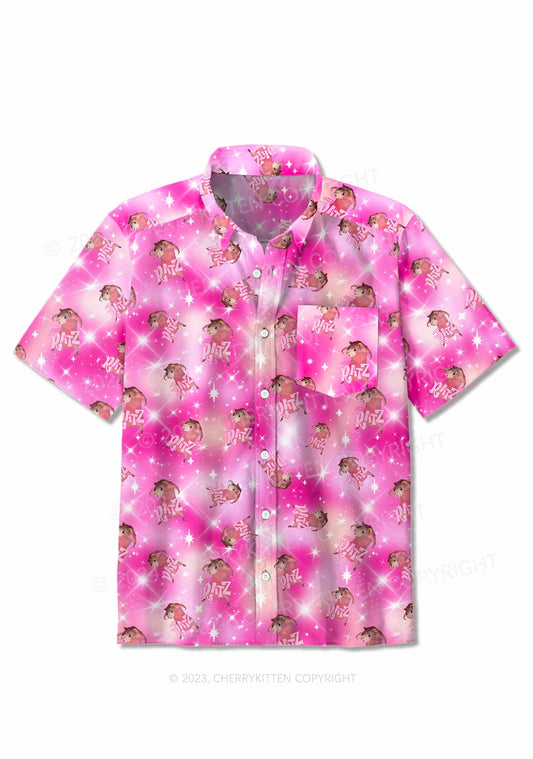 Pink Ratz Y2K Print Shirts Cherrykitten