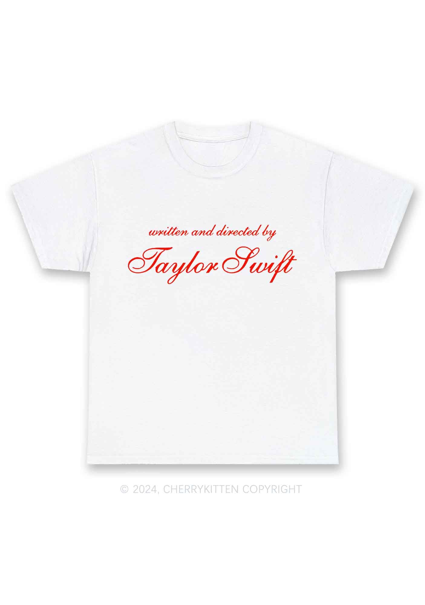 Written And Directed By TS Y2K Chunky Shirt Cherrykitten