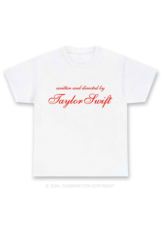 Written And Directed By TS Y2K Chunky Shirt Cherrykitten