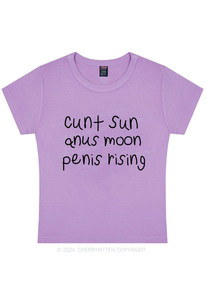 Curvy Count Sun Y2K Baby Tee Cherrykitten