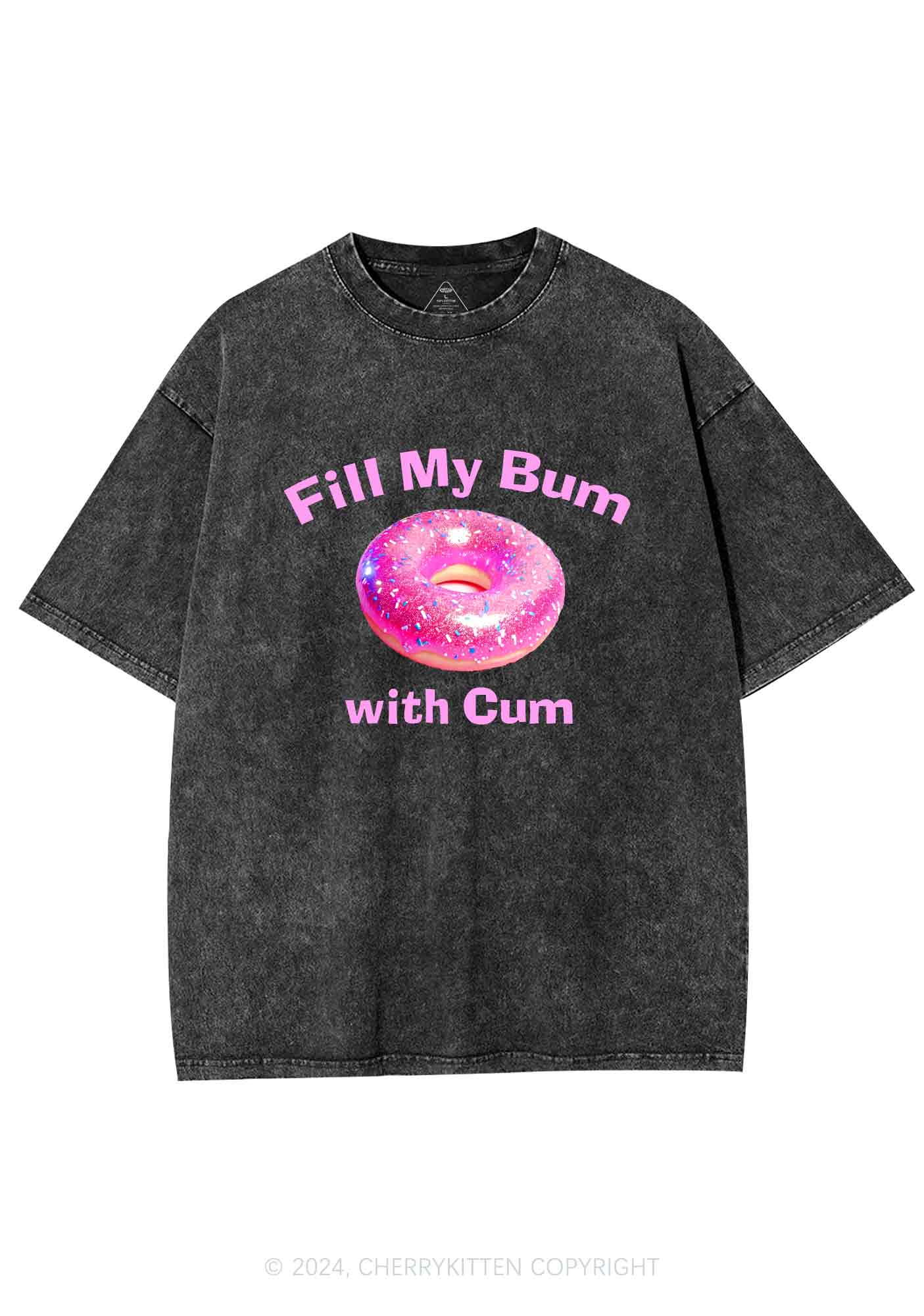 Fill My Bxm Y2K Washed Tee Cherrykitten