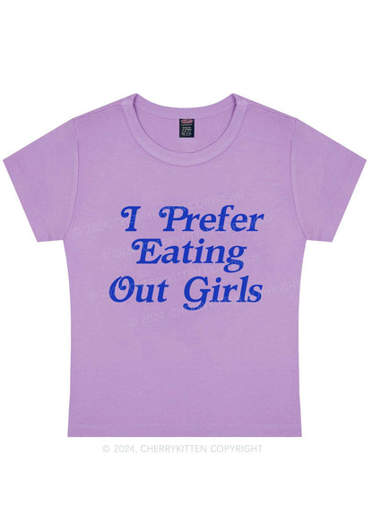 Eating Out Girls Y2K Baby Tee Cherrykitten