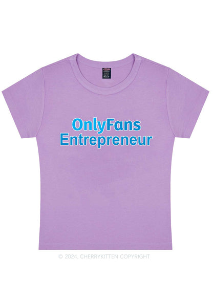 Only Fans Entrepreneur Y2K Baby Tee Cherrykitten