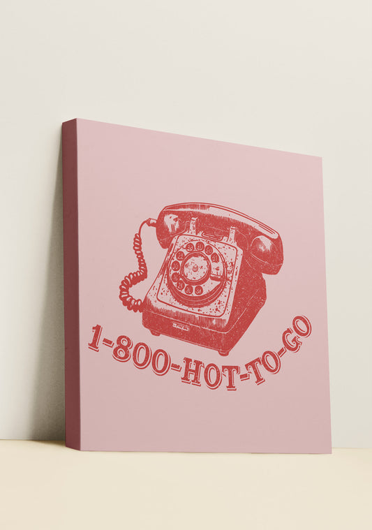 Hot To Go Y2K Canvas Wall Art Cherrykitten