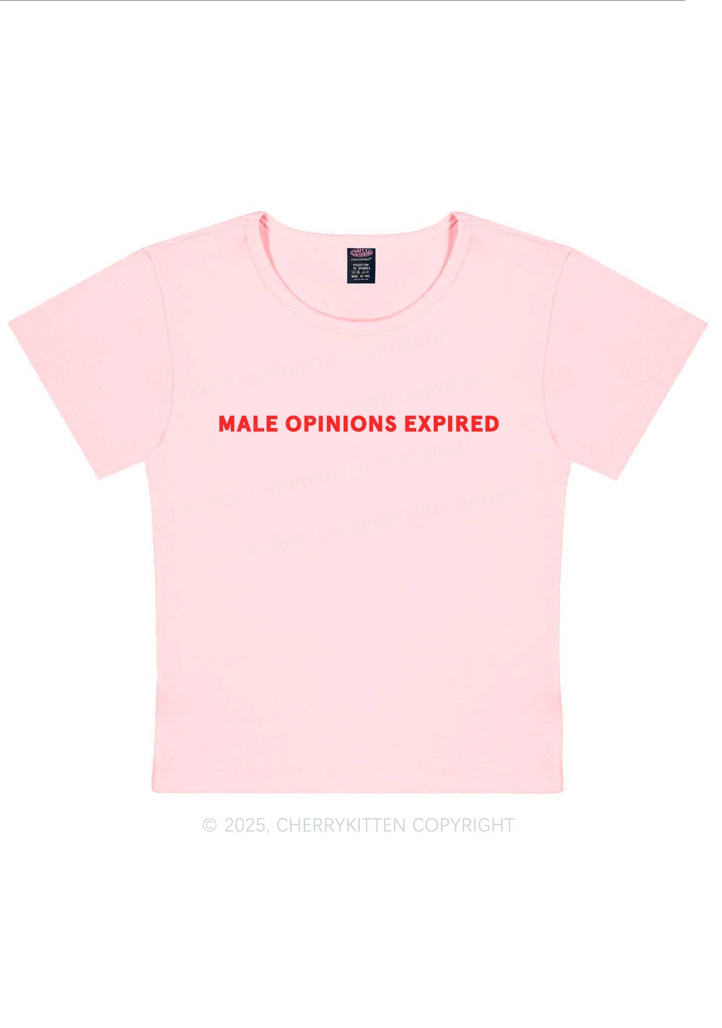 Male Opinions Expired Y2K Baby Tee Cherrykitten