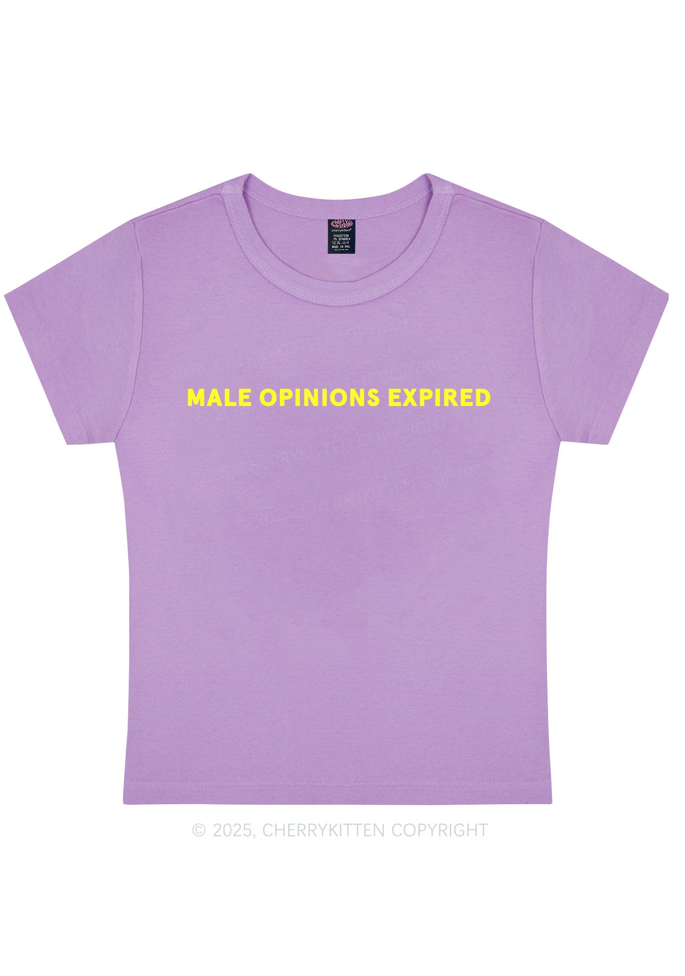 Male Opinions Expired Y2K Baby Tee Cherrykitten