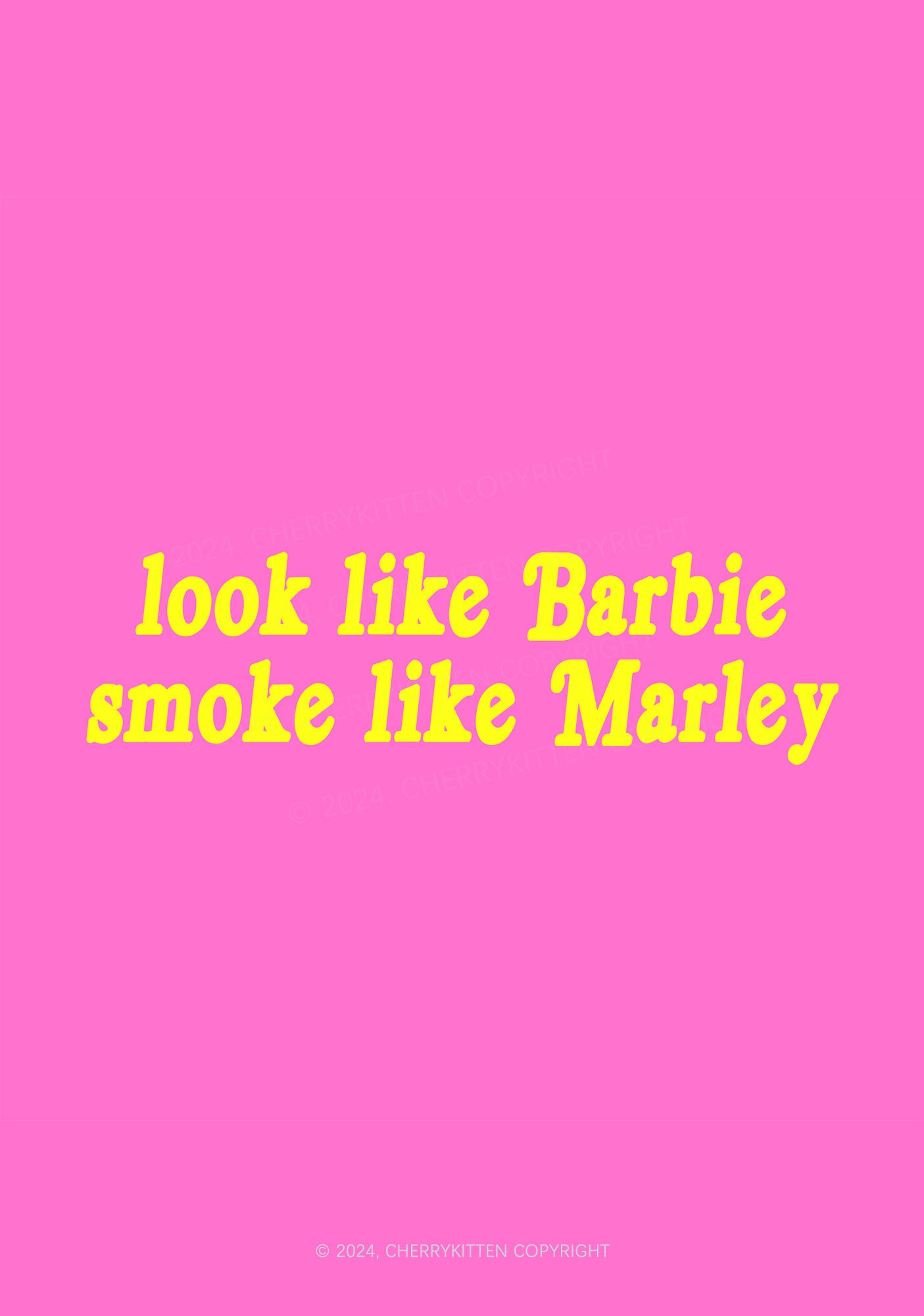 Smoke Like Marley 1Pc Y2K Pin Cherrykitten