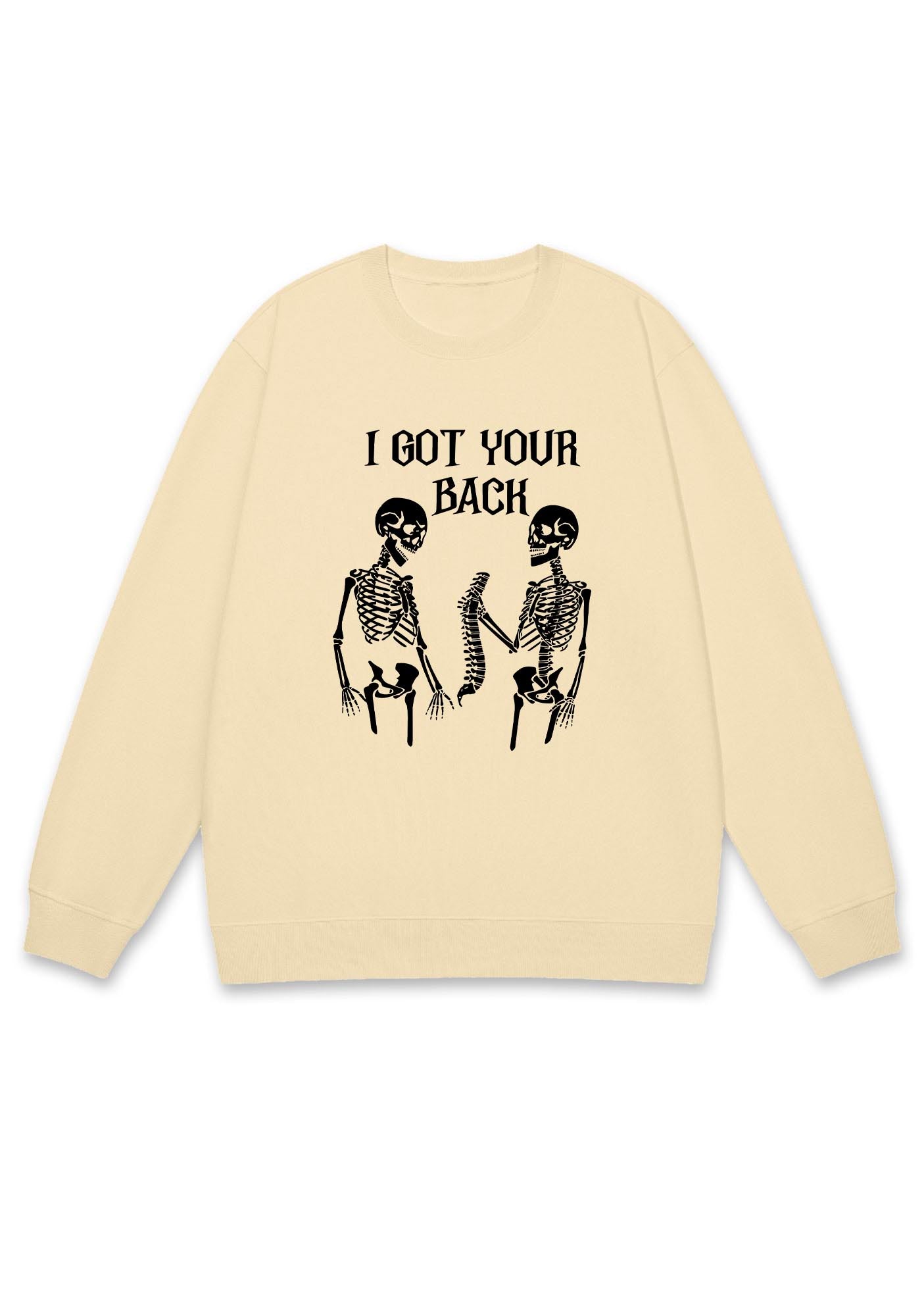 I Got Your Back Halloween Y2K Sweatshirt Cherrykitten