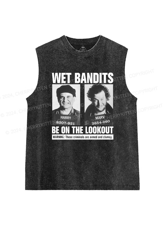 Christmas Wet Bandits Y2K Washed Tank Cherrykitten