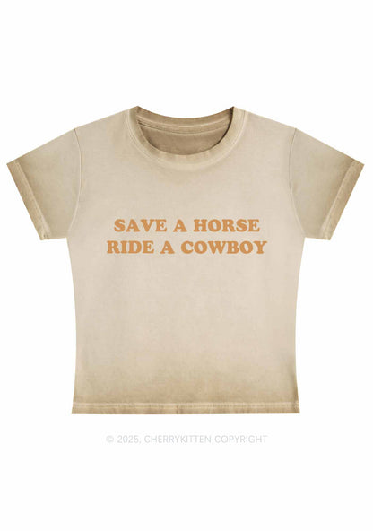 Save A Horse Y2K Vintage Classic Tee Cherrykitten