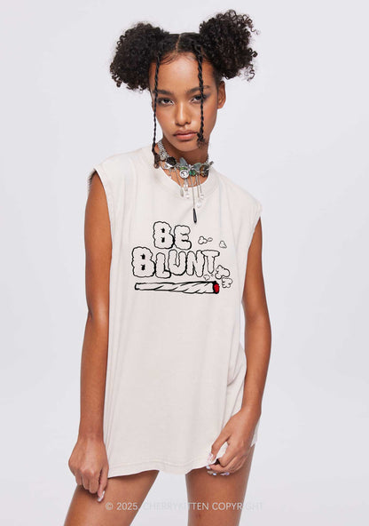 Be Blunt Y2K Washed Tank Cherrykitten