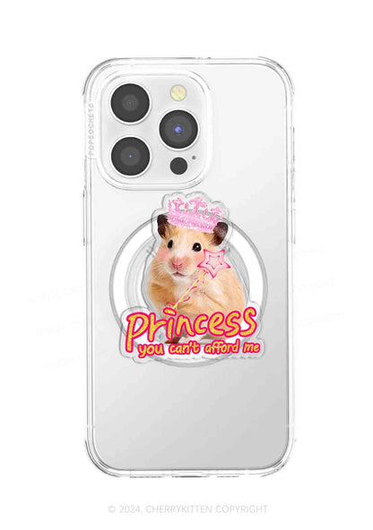 Princess You Can't Afford Me Y2K Magnetic Phone Grip Holder Cherrykitten