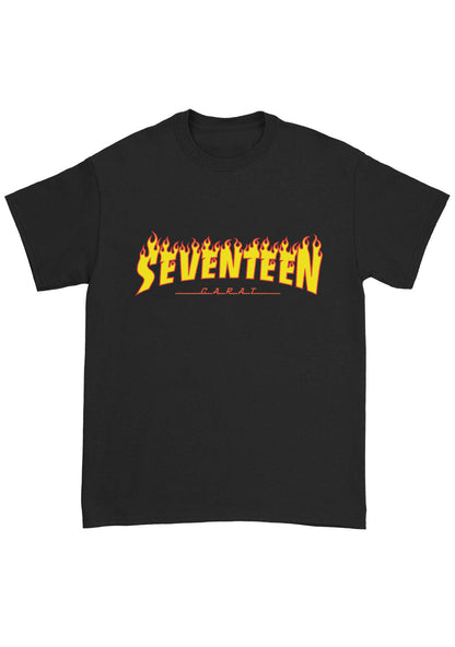 Svt Flame Svt Kpop Chunky Shirt