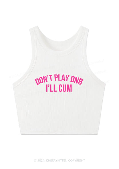 Don't Play DNB Y2K Crop Tank Top Cherrykitten