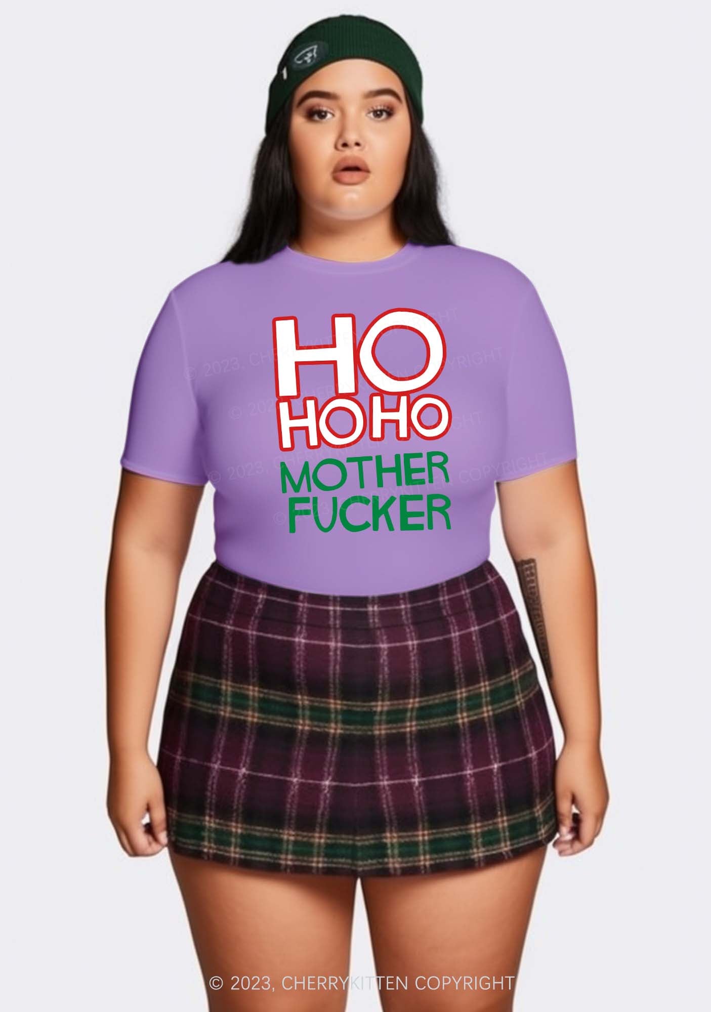 HOHOHO Christmas Baby Tee Cherrykitten